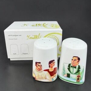 Graham Knuttel Raglan Road Salt and Pepper‎ Set Howya Head Tipperary Crystal